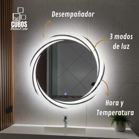 Espejo Led con desempañador - comprar online