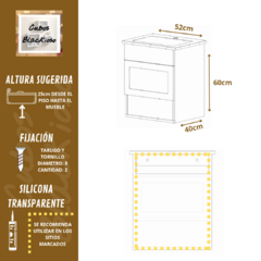 Vanitory Flotante Laqueado + Bacha 50cm - tienda online