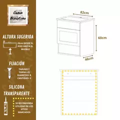 Vanitory Flotante 80cm + grifería en internet