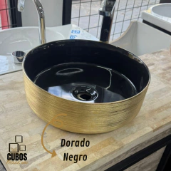 Bacha Loza Redonda 36cm Combinada - tienda online