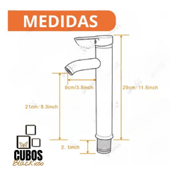 Griferia Momocomando Tubo Alto - comprar online