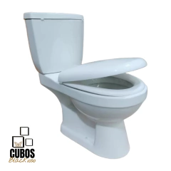 Vanitory 50cm Flotante + Griferia + Botiquin + Inodoro