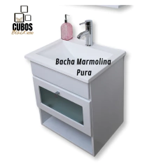 Vanitory 50cm Flotante + Griferia + Botiquin + Inodoro en internet