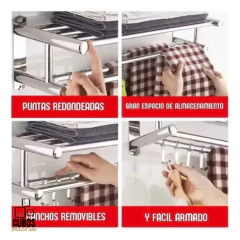 Repisa Toallero percha 40cm - comprar online