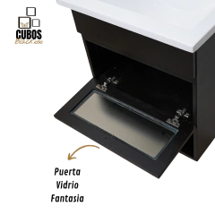 Vanitory 50cm Flotante + Griferia + Botiquin + Inodoro - comprar online