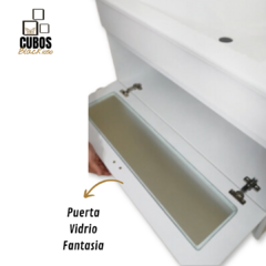 Vanitory Flotante Laqueado + Bacha 60cm - comprar online