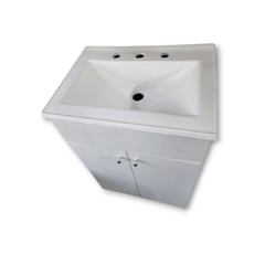 Vanitory Laqueado 50cm 2 puertas + Bacha - tienda online