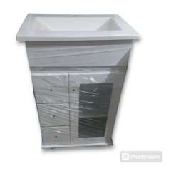 Vanitory 60cm 3 cajones y 1 puerta