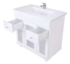 Vanitory 80cm Laqueado + Bacha - comprar online
