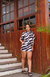 PIJAMA / SLEEPWEAR CURTO GOLA POLO ESTAMPA ZEBRA - comprar online