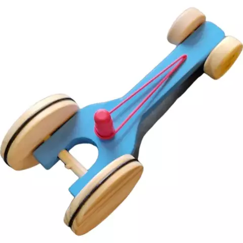 Carrinho Pé na Tábua - Azul - comprar online