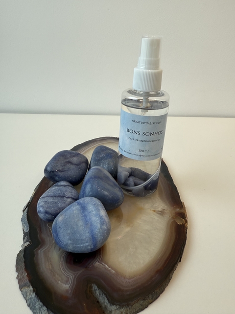 Spray Ritualístico Bons Sonhos - Lavanda e Quartzo Azul - comprar online