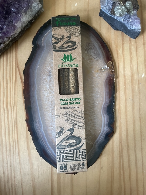 Incenso Nirvana Premium - Palo Santo com Sálvia- Clareza Mental