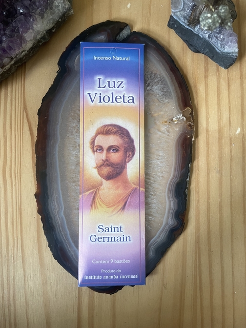 Incenso Luz Violeta - Saint Germain - Espiritualidade e autoconhecimento