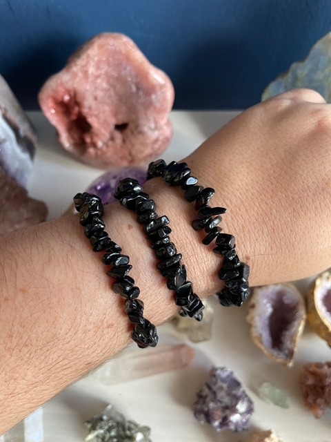 Pulseira Turmalina Negra - Proteção