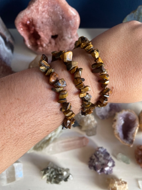 Pulseira Olho de Tigre - Autoconfiança e proteção contra a inveja