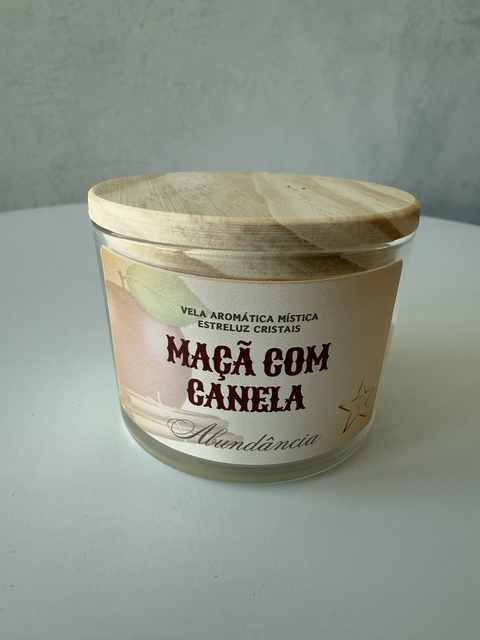 Vela Maçã com Canela - Abundância - comprar online