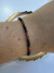 Pulseira Granada e Turmalina Negra 3mm multifacetada - Pomba Gira - comprar online
