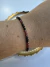 Pulseira Granada e Turmalina Negra 3mm multifacetada - Pomba Gira - loja online