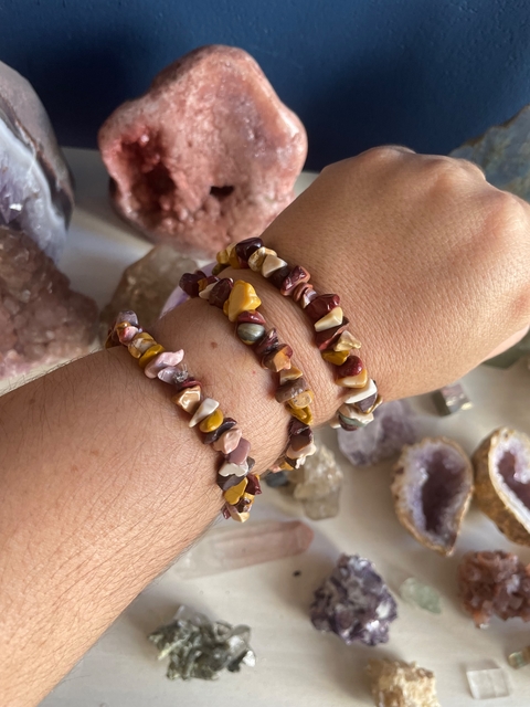 Pulseira Jaspe Mokaíta - Ancestralidade