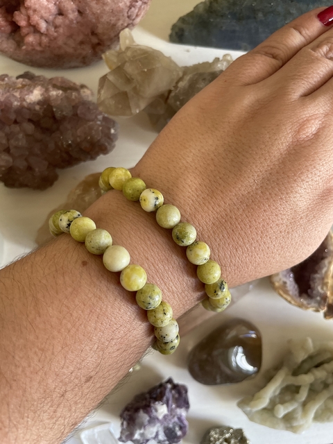 Pulseira Jade - Cristal da Virtude - 8mm