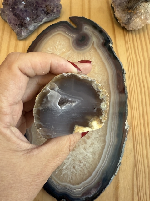 Geodo de Ágata - Equilíbrio e Coragem - comprar online