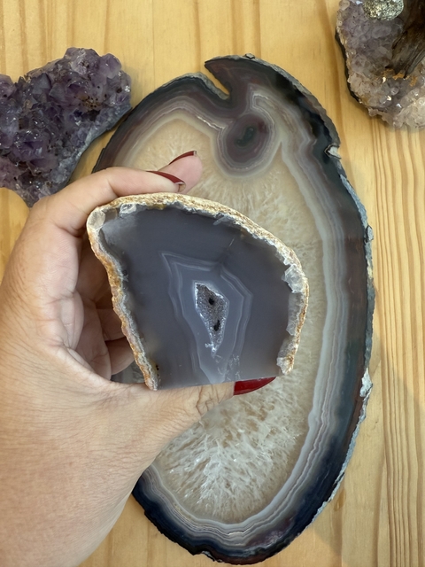 Geodo de Ágata - Equilíbrio e Coragem - comprar online