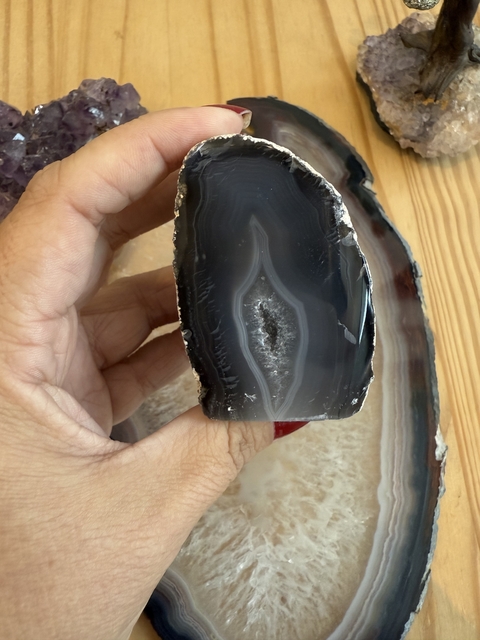 Geodo de Ágata - Equilíbrio e Coragem - comprar online