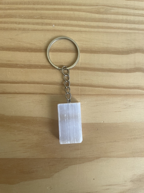 Chaveiro Selenita - Purificação - comprar online