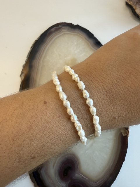 Pulseira Pérola Barroca 4mm - Emoção e Intuição - comprar online