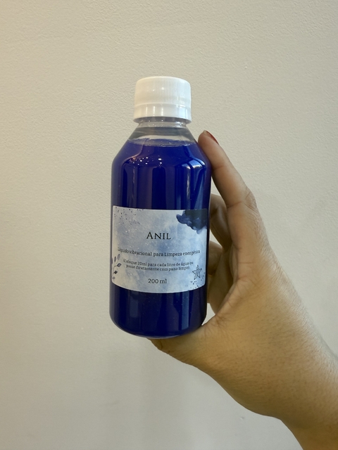 Líquido Limpador Vibracional de Anil - descarrego e remoção de energias densas - comprar online