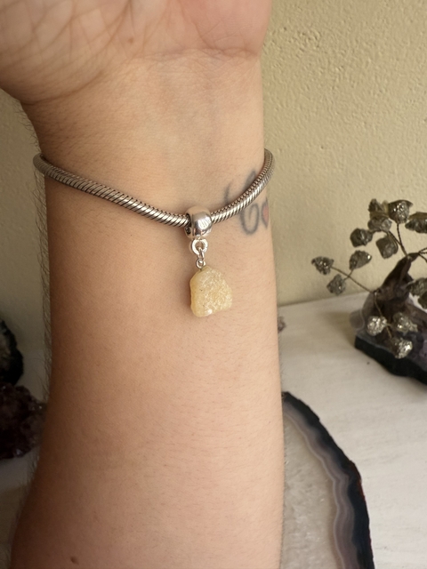 Berloque Calcita Amarela - Energia Solar