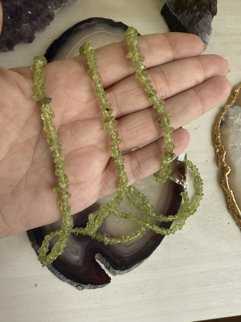 Colar Peridoto - Desapego