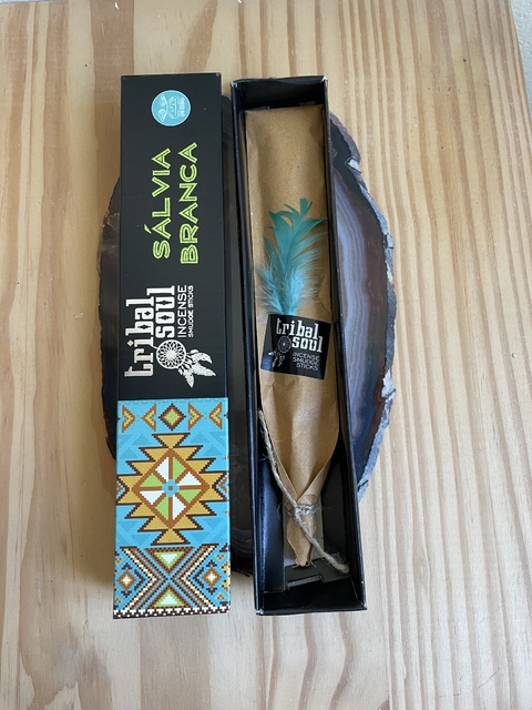 Incenso Tribal Soul - Sálvia Branca