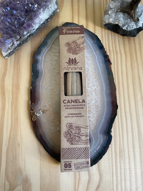 Incenso Nirvana Premium - Canela - Prosperidade e atrai dinheiro