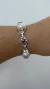 Pulseira Pérola com Ametista em Prata 925 - Emoção e Intuição na internet