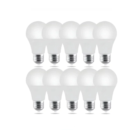 PACK 10 LAMPARAS LED 9W LUZ FRIA PERA GOOGYEAR
