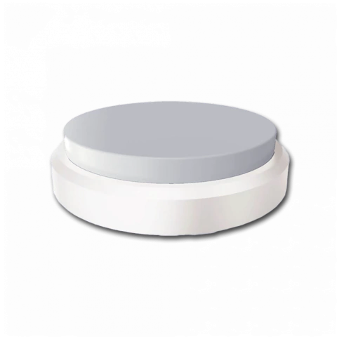 Tortuga redonda LED 20w blanca luz fría.