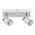 Spot gu10 2 luces JULITA blanco