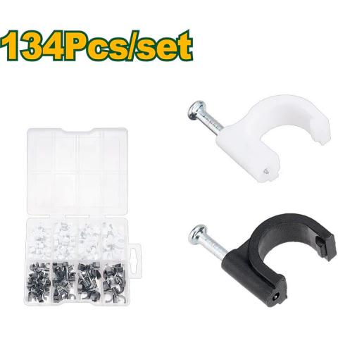 KIT DE GRAMPAS 134 PIEZAS JADEVER JDFQAB01