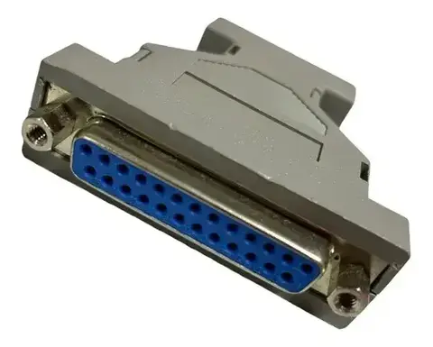 ADAPT. DB25 HEMBRA A MINI DIN 6 HEM.