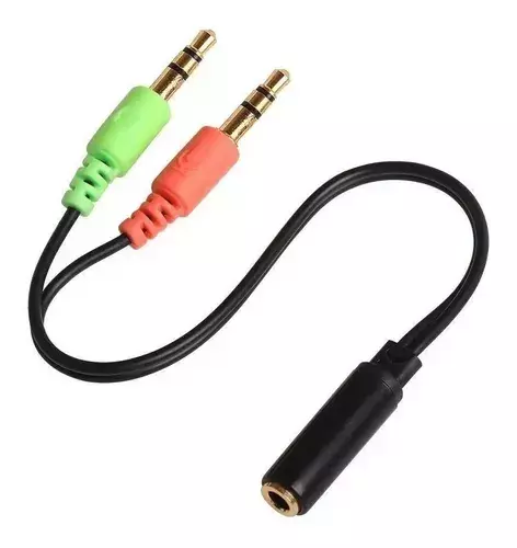 CABLE ADAPTADOR 3.5 HEMBRA 4 VIAS A 2 PLUG 3.5 STEREO ADAP-H02 SOUL