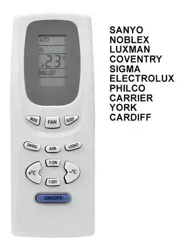 CONTROL REMOTO AIRE ACONDICIONADO AR808