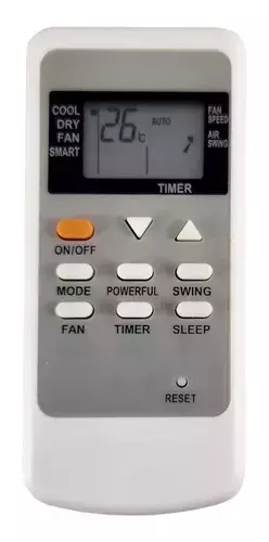 CONTROL REMOTO AIRE ACONDICIONADO AR829