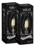 LAMPARA LED 4 W VINTAGE E 27 C35 CALIDO YARLUX RETRO DECO VELITA