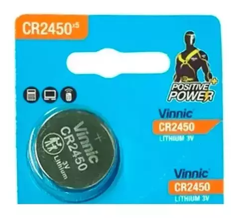 PILA CR2450 3V LITIO VINNIC