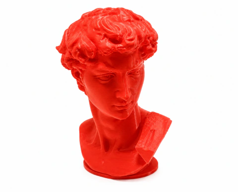 REPLICA BUSTO 3D DAVID DE MIGUEL ANGEL