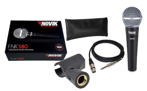 MICROFONO CARDIOIDE FNK580 NOVIK