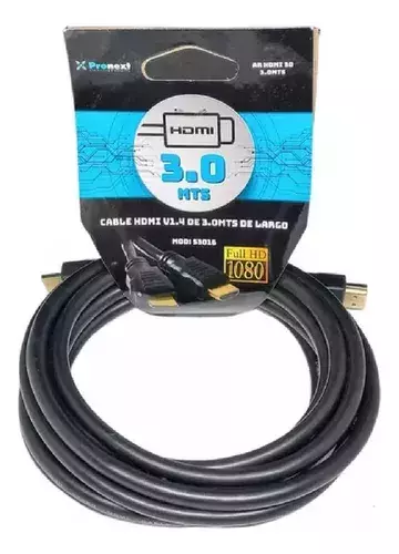 CABLE HDMI V1.4 DE 3 MTS DIHDMI3M PRONEXT
