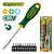 DESTORNILLADOR MANUAL 12 PIEZAS JDSS1620 JADEVER